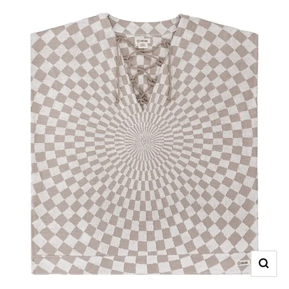 Sandcloud Lana Coverup chekered NWT - Picture 2 of 4